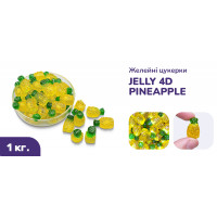 Желейні цукерки JELLY 4D Ананас