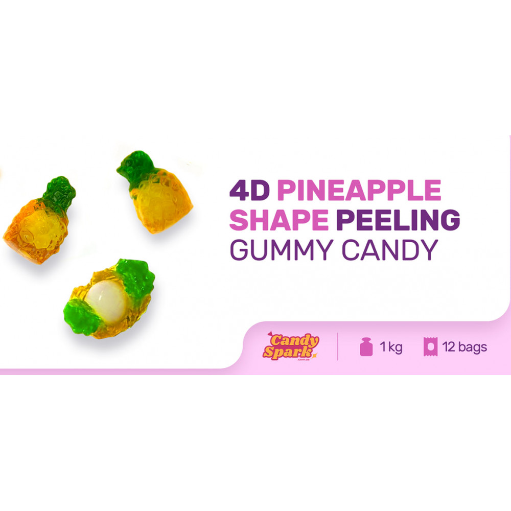 Желейні цукерки JELLY 4D Ананас