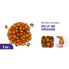 Желейные конфеты JELLY 4D Апельсин