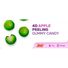 Желейные конфеты JELLY 4D Яблуко