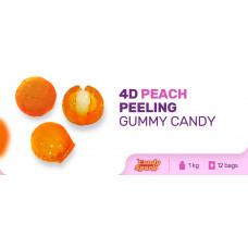 Желейные конфеты JELLY 4D Персик